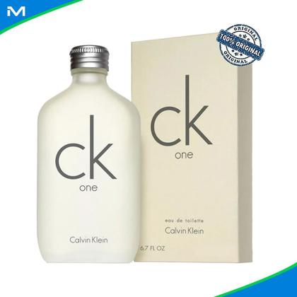 Imagem de Kit Perfume Feminino Ck One 100ml Com Espelho de Bolsa Portátil