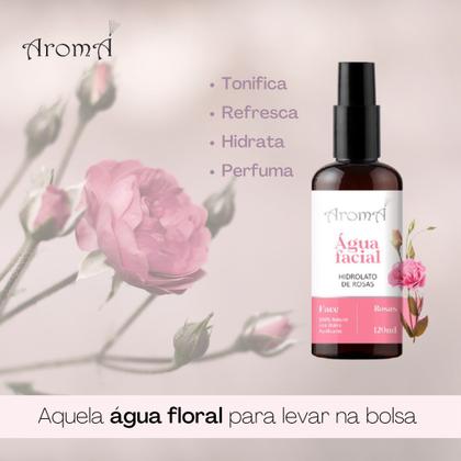 Imagem de Kit Perfume feminino DONNA Aromá 50ml + Hidrolato de Rosas Aromá 120ml