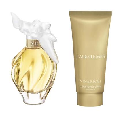 Imagem de Kit Perfume Feminino L'Air Du Temps Nina Ricci Edt 50 Ml + Body Lotion 75Ml