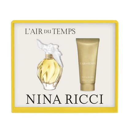 Imagem de Kit Perfume Feminino L'Air Du Temps Nina Ricci Edt 50 Ml + Body Lotion 75Ml
