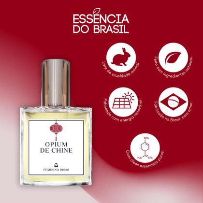 Imagem de Kit Perfume Feminino Opium de Chine 100ml + Afrodite 50ml