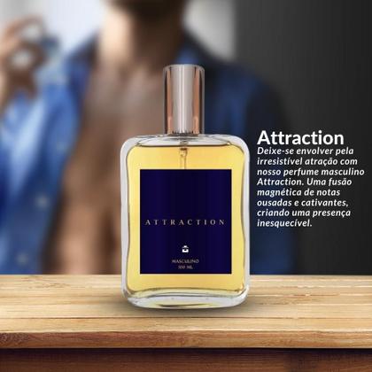 Imagem de Kit Perfume Masculino Attraction 100ml + Dark Code 50ml