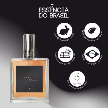 Imagem de Kit Perfume Masculino Attraction 100Ml + Dark Code 50Ml