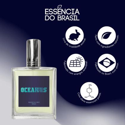 Imagem de Kit Perfume Masculino Dark Code 100ml + Oceanus 50ml
