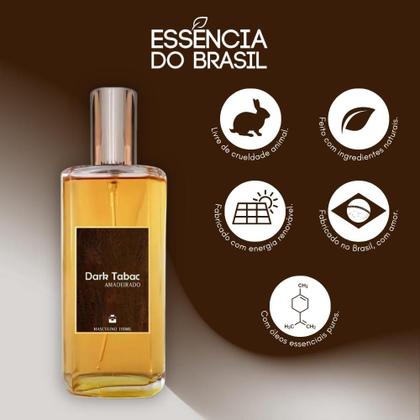 Imagem de Kit Perfume Masculino Dark Tabac 100Ml + Dark Code 50Ml