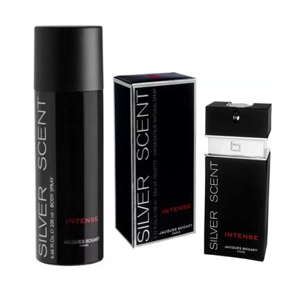 Imagem de Kit Perfume Silver Scent Intense 100 ml + Desodorante Body Spray Silver Scent Intense 200 ml