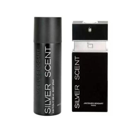 Imagem de Kit Perfume Silver Scent Tradicional 100 ml + Desodorante Body Spray Silver Scent 200 ml