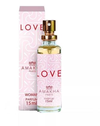 Imagem de Kit Perfumes Fem. Amakha Paris - 15ml - Be You, Love