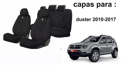 Imagem de Kit Personalidade Tecido Duster 2010-2017 + Volante + Chaveiro