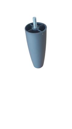 Imagem de Kit Pes Cama box 7 pes Conico Cinza com 12 cm de altura