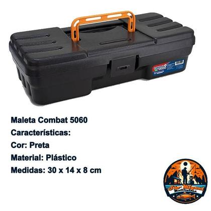 Imagem de Kit Pesca Completo com Vara Molinete Maleta com Acessórios e Alicate Pega Peixe