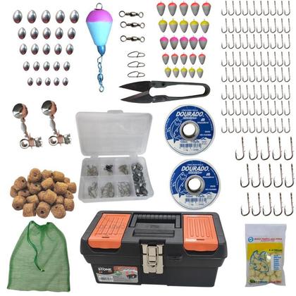Imagem de Kit Pesca Completo Tralha de Pesca 145 pçs Maleta Estojo