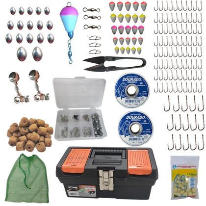 Imagem de Kit Pesca Completo Tralha de Pesca 145 pçs Maleta Estojo