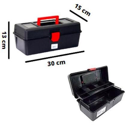 Imagem de Kit Pescaria Basico Iniciar Pesca Maleta Com Itens + Isca