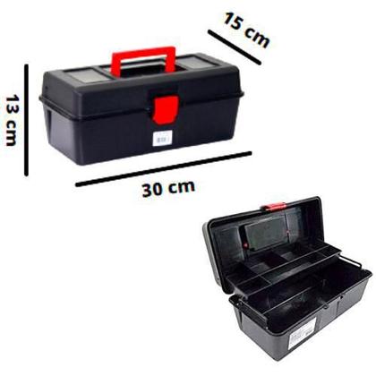 Imagem de Kit Pescaria Basico Iniciar Pesca Maleta Com Itens + Isca