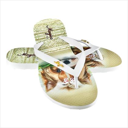 Imagem de Kit Pet Feminino Cachorrinha com Bolsa, Necessaire e Chinelo, Magicc