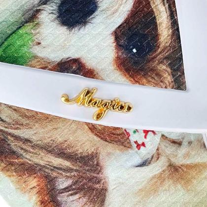 Imagem de Kit Pet Feminino Cachorrinha com Bolsa, Necessaire e Chinelo, Magicc