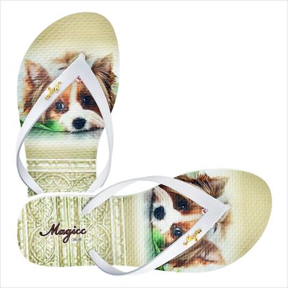 Imagem de Kit Pet Feminino Cachorrinha com Bolsa, Necessaire e Chinelo, Magicc
