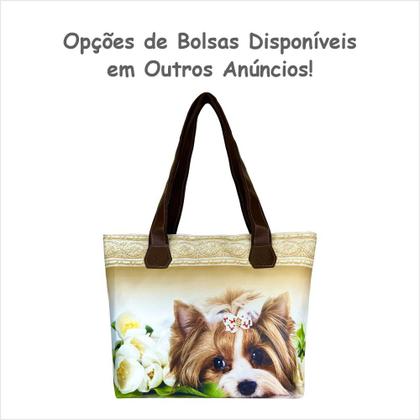 Imagem de Kit Pet Feminino Cachorrinha com Bolsa, Necessaire e Chinelo, Magicc