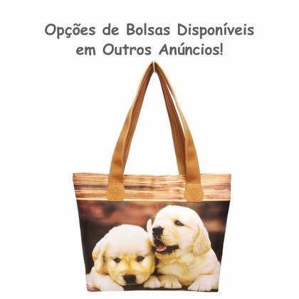 Imagem de Kit Pet Feminino Cachorrinhos com Bolsa, Necessaire e Chinelo, Magicc