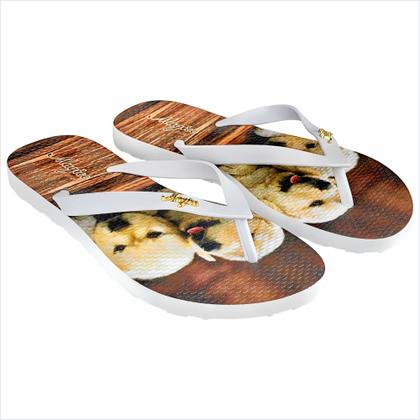 Imagem de Kit Pet Feminino Cachorrinhos com Bolsa, Necessaire e Chinelo, Magicc