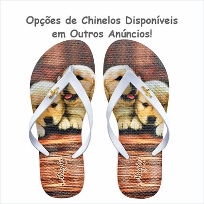 Imagem de Kit Pet Feminino Cachorrinhos com Bolsa, Necessaire e Chinelo, Magicc