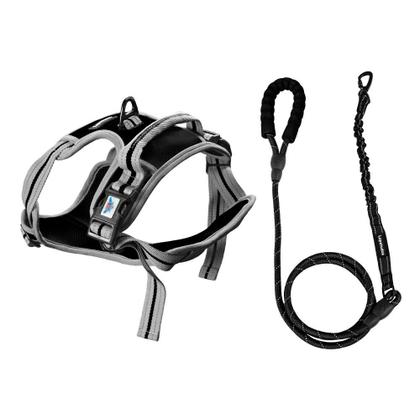 Imagem de KIT PET PASSEIO - Cloud1 M preto, TrailRope1 1,8m