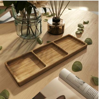 Imagem de Kit Petisqueira Retangular + Garfos de Petisc