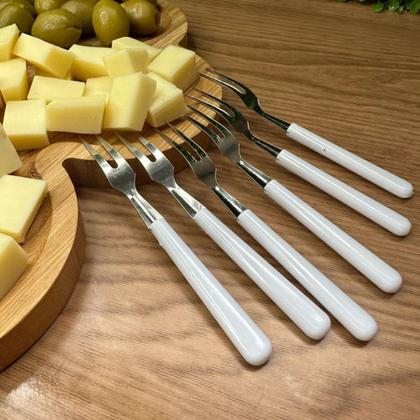 Imagem de Kit Petisqueira Retangular + Garfos de Petisc