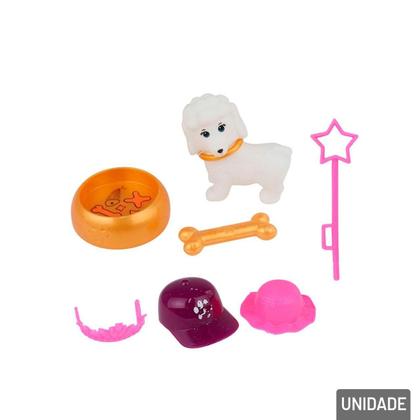 Imagem de KIT Pets de Plástico com Acessórios - Tudo em Caixa