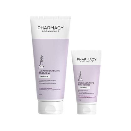 Imagem de Kit Pharmacy Lavanda Creme Para Mãos 50G E Loção Corp 200Ml