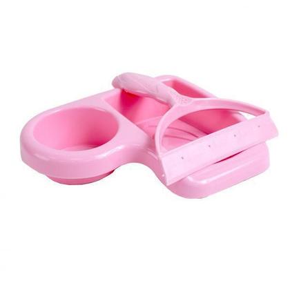 Imagem de Kit Pia Com Lixeira Rodo E Porta Detergente Rosa