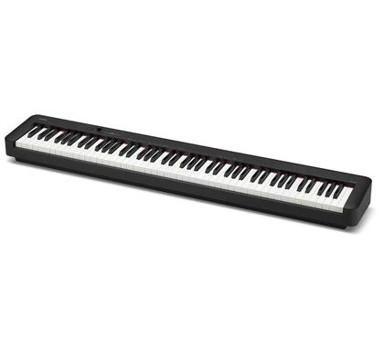 Imagem de Kit Piano Digital Casio CDP-S110 Bk 88 Teclas + Capa Transparente + Suporte X
