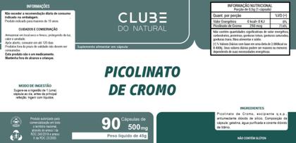 Imagem de KIT Picolinato de Cromo
