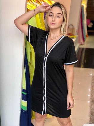 Imagem de Kit Pijama e Camisola Aberto Com Botões Cirurgico Amamentar