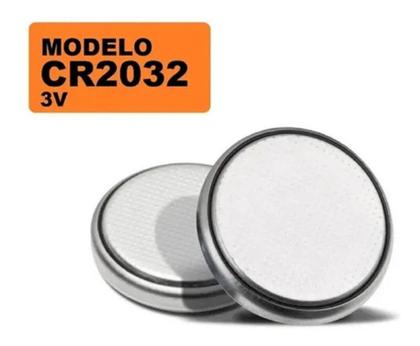 Imagem de Kit Pilha Moeda Bateria 3v Modelo CR 2032 - Portão Pc Controles - 2 Cartelas Com 15 Unidades