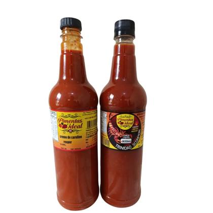 Imagem de Kit Pimenta Scorpion E Carolina Reaper Em Creme Super Picant