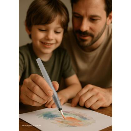 Imagem de Kit Pincéis Aquabrush 6 Unidades Yins para pintura artistica