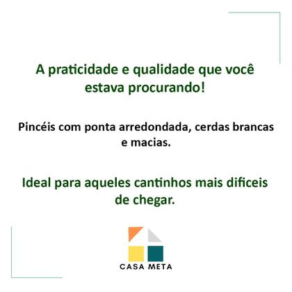 Imagem de Kit Pincéis Para Detalhamento Automotivo Roma N8 E 12