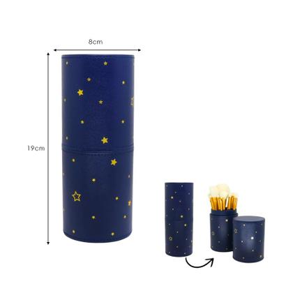 Imagem de Kit Pinceis para Maquiagem 12 Peças com Estojo 19,5cm