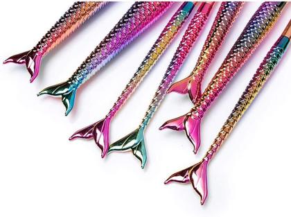 Imagem de Kit Pinceis Sereia Com 7 Pinceis