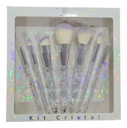 Imagem de Kit Pincel De Maquiagem Profissional Diamante - 7 Pinceis - ótimo presente para namorada esposa