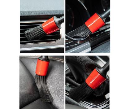 Imagem de Kit Pincel Para Detalhamento De Limpeza Automotiva Detalhada