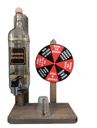 Imagem de Kit Pingometro com Roda de Shot e copo incluso Dia dos Pais