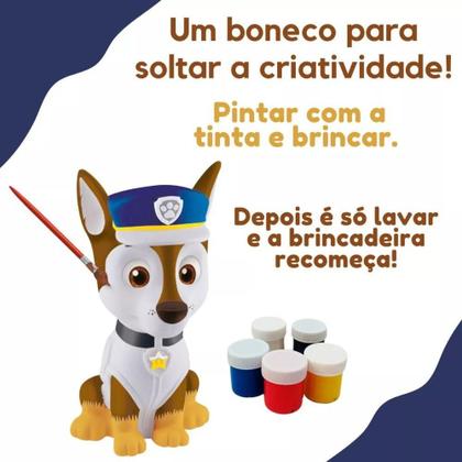 Imagem de Kit Pintura Chase Patrulha Canina Arts 5 Cores 1273 - Elka