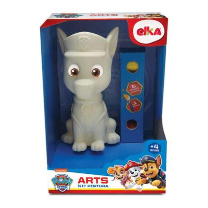 Imagem de Kit Pintura Chase Patrulha Canina Arts 5 Cores 1273 - Elka