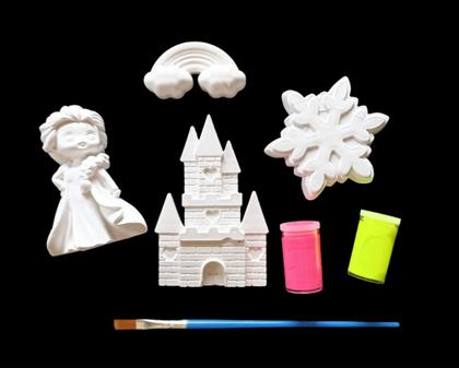 Imagem de Kit Pintura de Gesso Kids - Elsa (Frozen)