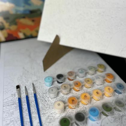 Imagem de Kit Pintura Numerada Arte Terapia 40X50cm Amsterdam