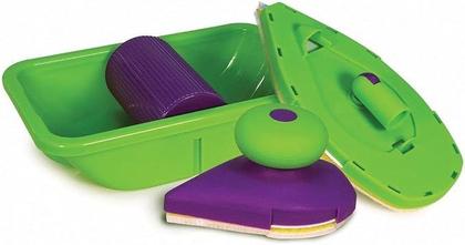 Imagem de Kit pintura point n paint parede recorte fácil hastes aplica