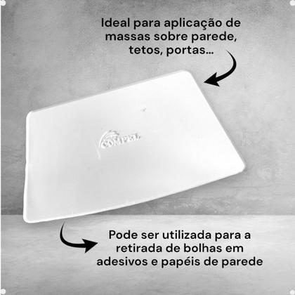 Imagem de Kit Pintura Rolo Broxa Espátula Completo 5 Pçs Antirespingo Casa Parede Multiuso